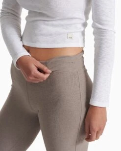 Mid Rise Elevation Slim Bootcut | Walnut Heather -Vuori Clothing Store VW487HWA SP23 W ECOMM PANTS 4201 FULL 1x1 d7beae8e b45f 417d 9e99 b8bc98144fcf