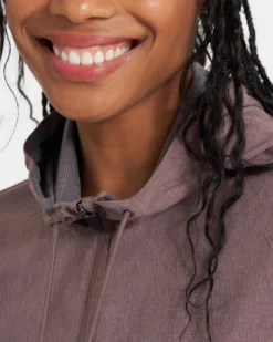 Womens Outdoor Trainer Shell | Hazel Linen Texture -Vuori Clothing Store VW501HAT 3381