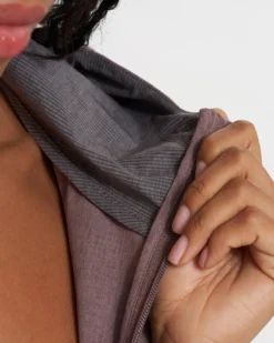 Womens Outdoor Trainer Shell | Hazel Linen Texture -Vuori Clothing Store VW501HAT 3386