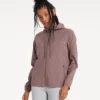 Womens Outdoor Trainer Shell | Hazel Linen Texture
