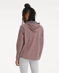 Womens Outdoor Trainer Shell | Hazel Linen Texture -Vuori Clothing Store VW501HAT 3473