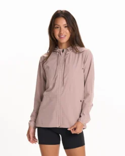 Womens Outdoor Trainer Shell | Umber Heather