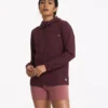 Womens Outdoor Trainer Shell | Ruby Linen Texture