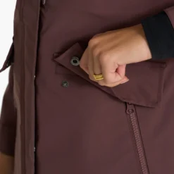 Womens Palisades Rain Jacket | Chestnut 16 Womens Palisades Rain Jacket | Chestnut -Vuori Clothing Store VW513CHN 1831