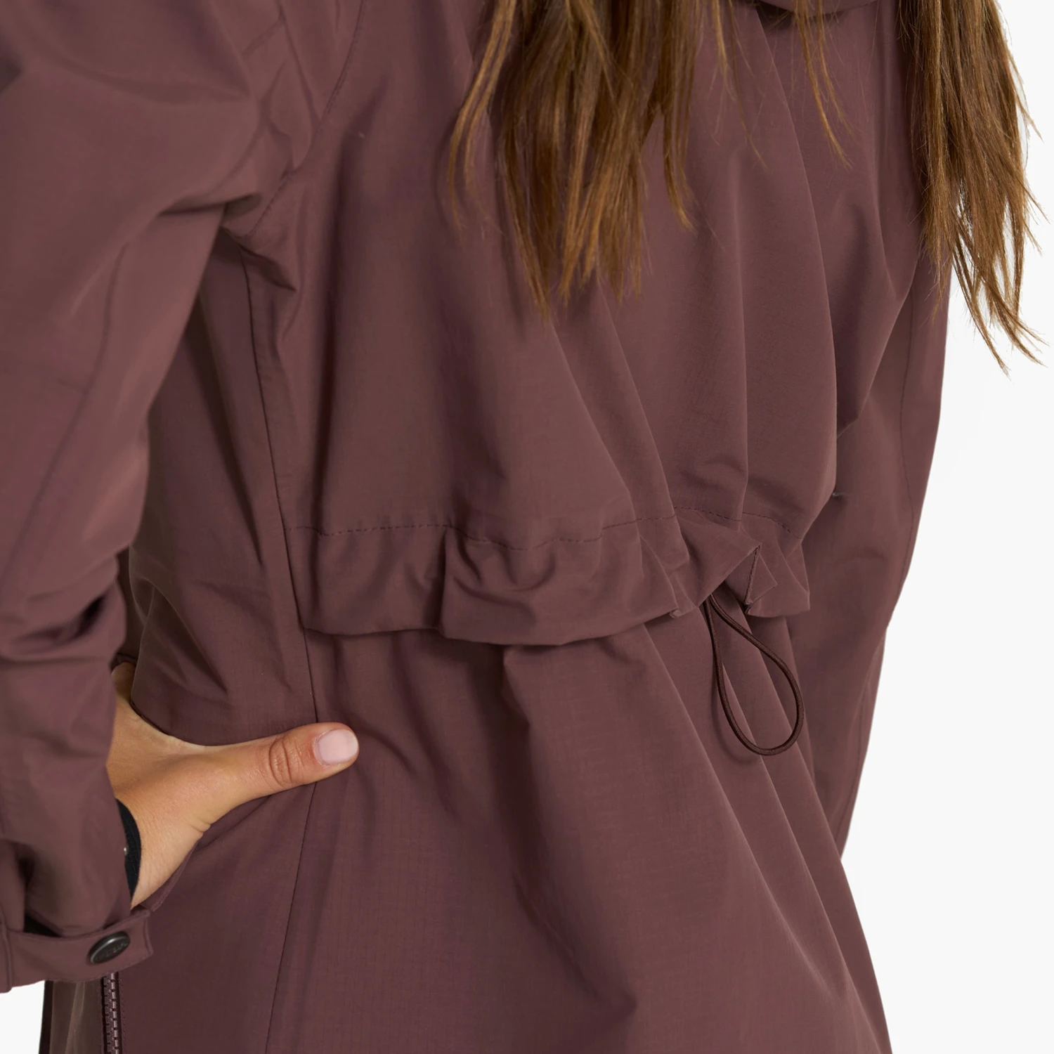 Womens Palisades Rain Jacket | Chestnut 9 Womens Palisades Rain Jacket | Chestnut - Image 9