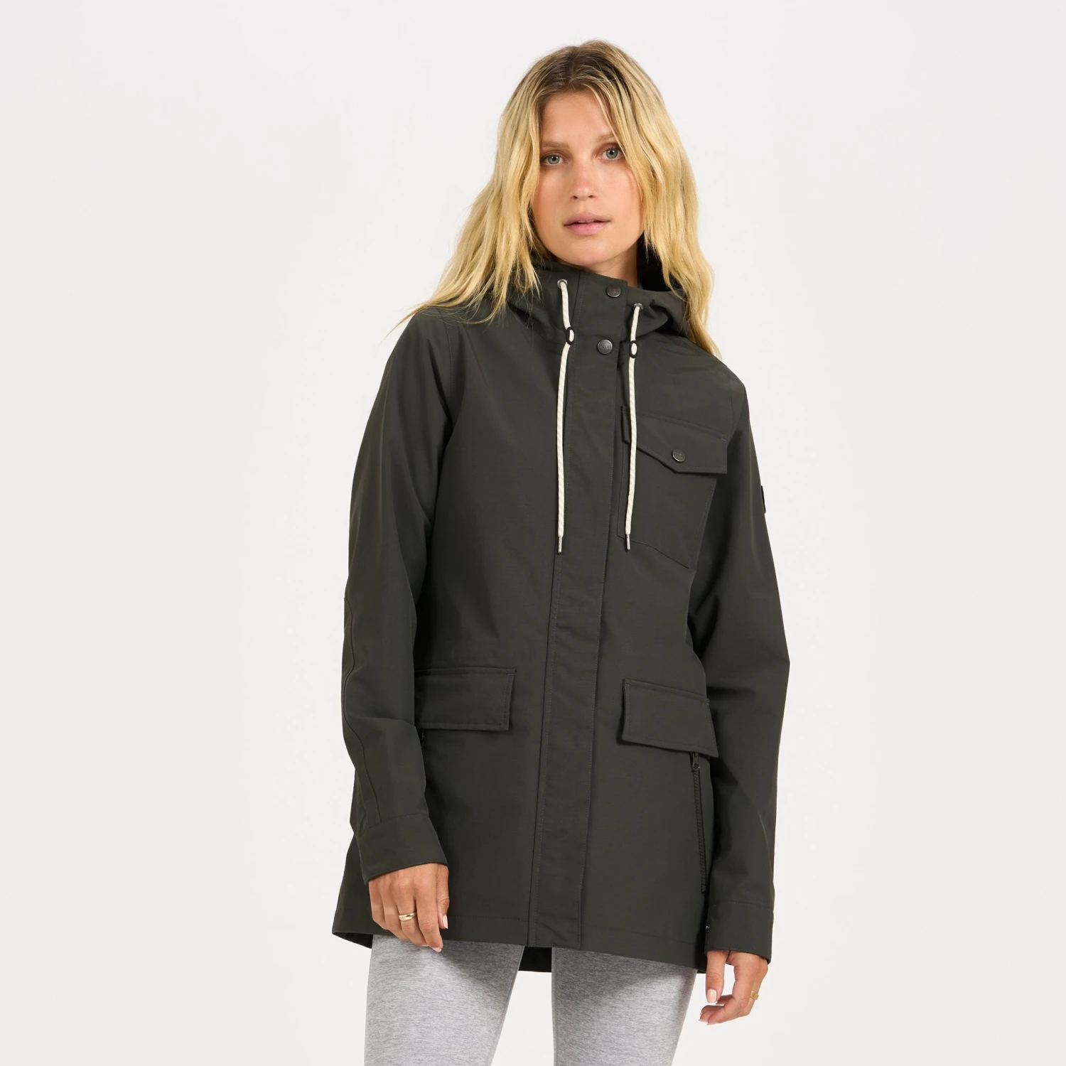 Womens Palisades Rain Jacket | Dark Oregano 1 Womens Palisades Rain Jacket | Dark Oregano