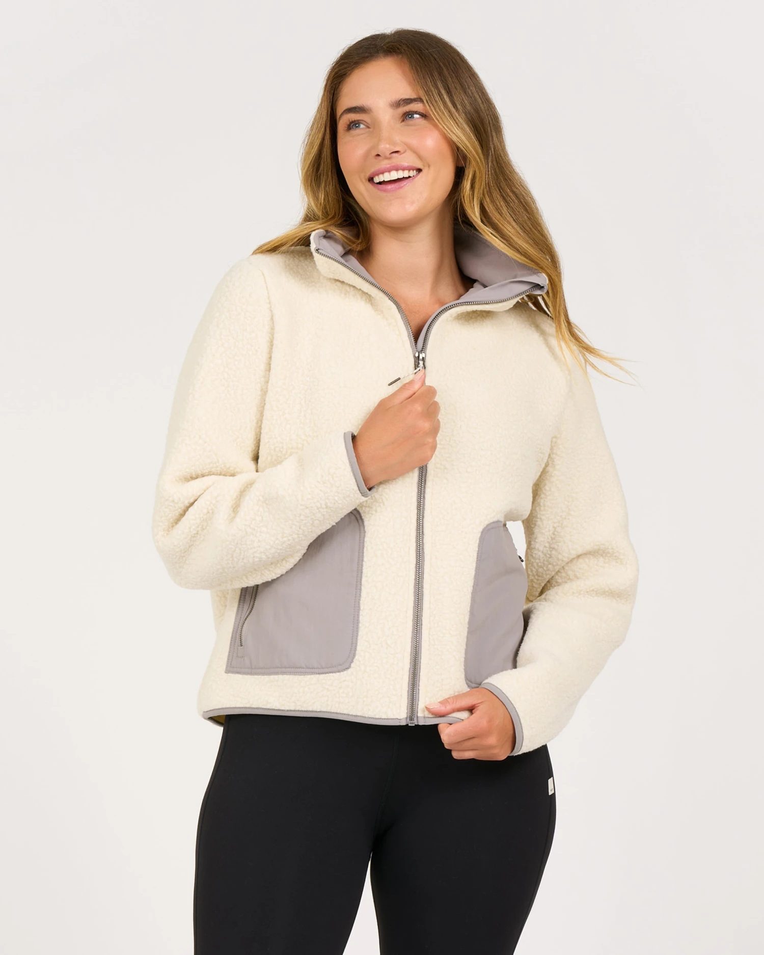 Womens Alpine Sherpa Jacket | Natural 1 Womens Alpine Sherpa Jacket | Natural