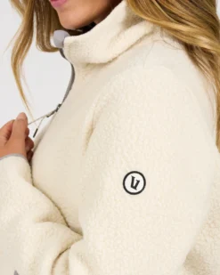 Womens Alpine Sherpa Jacket | Natural 8 Womens Alpine Sherpa Jacket | Natural -Vuori Clothing Store VW516NAT 2314
