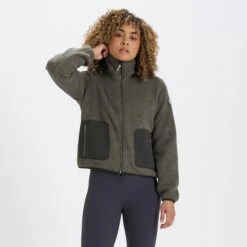 Womens Alpine Sherpa Jacket | Oregano