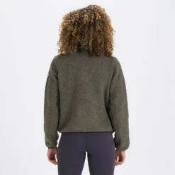Womens Alpine Sherpa Jacket | Oregano -Vuori Clothing Store VW516ORE 3