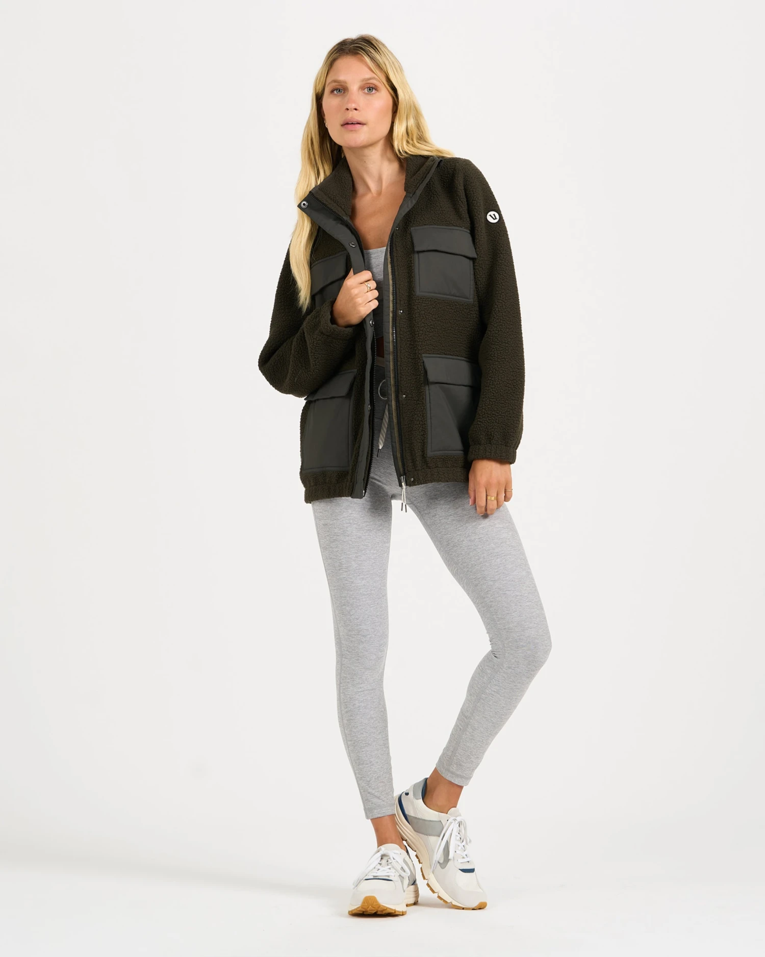 Utility Sherpa Jacket | Dark Oregano 6 Utility Sherpa Jacket | Dark Oregano - Image 6