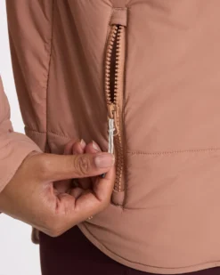 Canyon Insulated Jacket | Rose -Vuori Clothing Store VW532ROS 0414