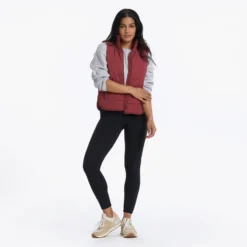 Canyon Insulated Vest | Currant -Vuori Clothing Store VW533CUR 2808