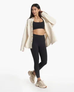 Mackenzie Shirt Jacket | Natural -Vuori Clothing Store VW546NAT SP23 W ECOMM JACKETS TOP 0422 1x1 56103b51 c1fa 4762 9a79 3e5a69255e69