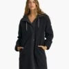 Sherpa Hooded Trench | Black