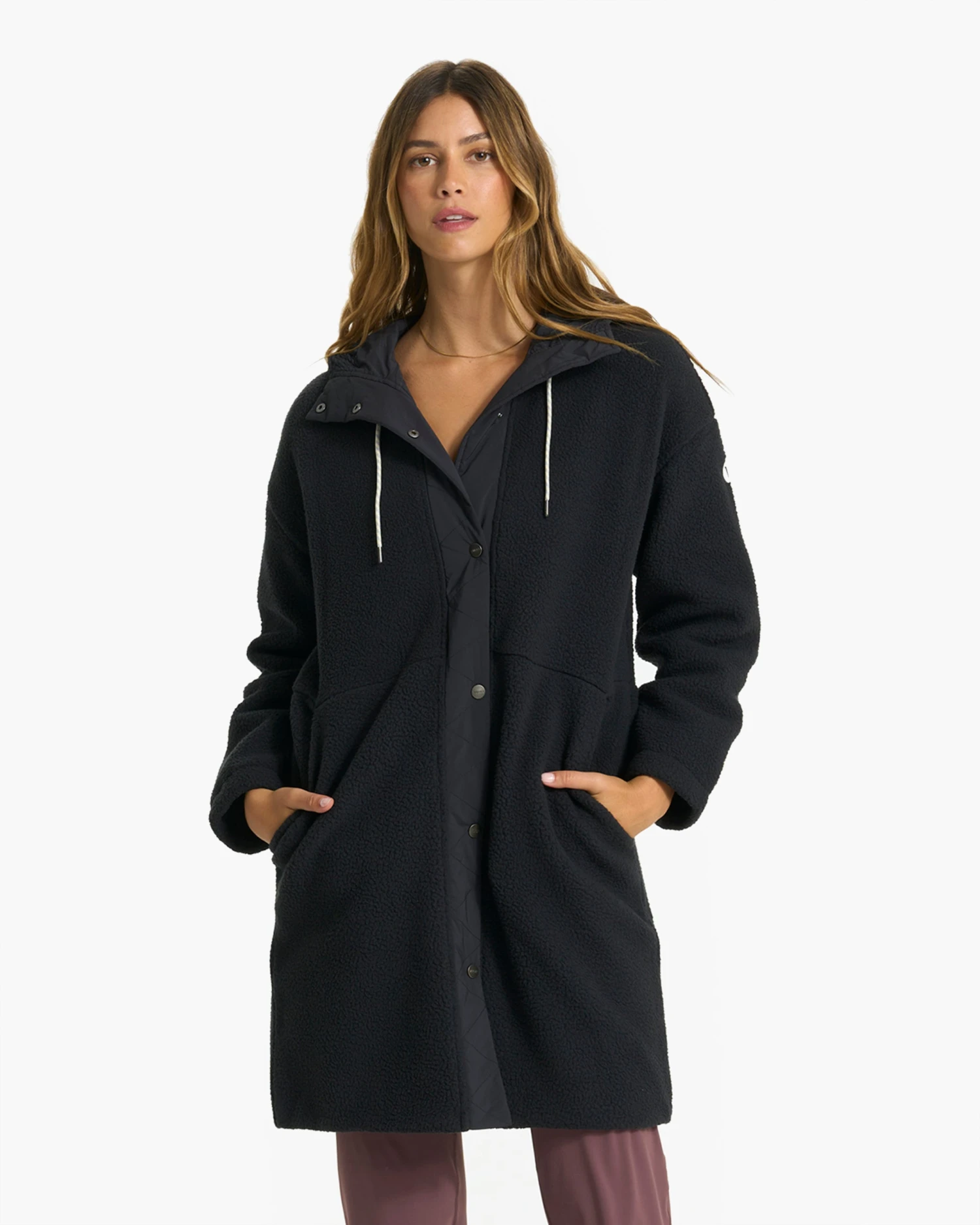 Sherpa Hooded Trench | Black 1 Sherpa Hooded Trench | Black