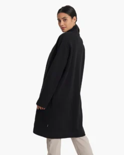 Restore Coat | Black -Vuori Clothing Store VW569BLK SP23 W ECOMM FULL 3122 1X1 e1a78135 5e21 4f64 b8ae b30b8612e720