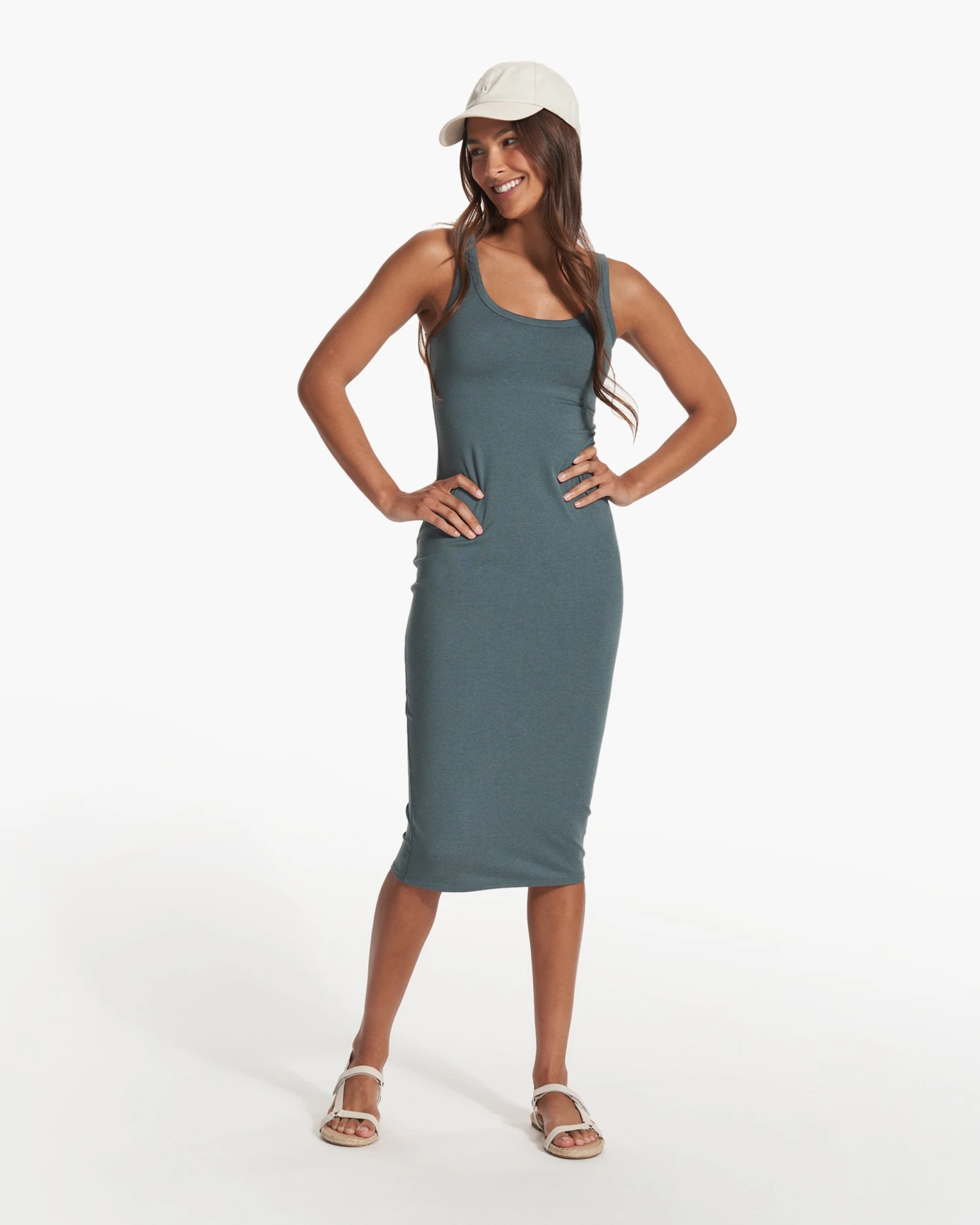 Halo Essential Dress | Lake Heather 4 Halo Essential Dress | Lake Heather - Image 4