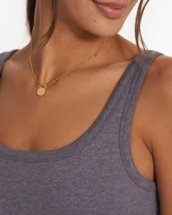 Halo Essential Dress | Sawyer Heather -Vuori Clothing Store VW606HSW SP23 W ECOMM DRESSES FULL 2839 1X1 a62f79fe 0c47 49cf 9bab 3dad231b4dfb