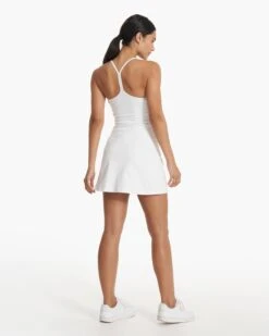 One Shot Tennis Dress | White 7 One Shot Tennis Dress | White -Vuori Clothing Store VW610WHT SP23 W ECOMM DRESSES FULL 3522 1x1 a1d307f8 d625 4ff8 8afc d35643373bc1
