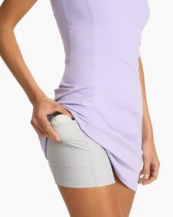 One Shot Tennis Dress | Zinnia 9 One Shot Tennis Dress | Zinnia -Vuori Clothing Store VW610ZIN FA23 W ECOMM dresses DETAIL 8