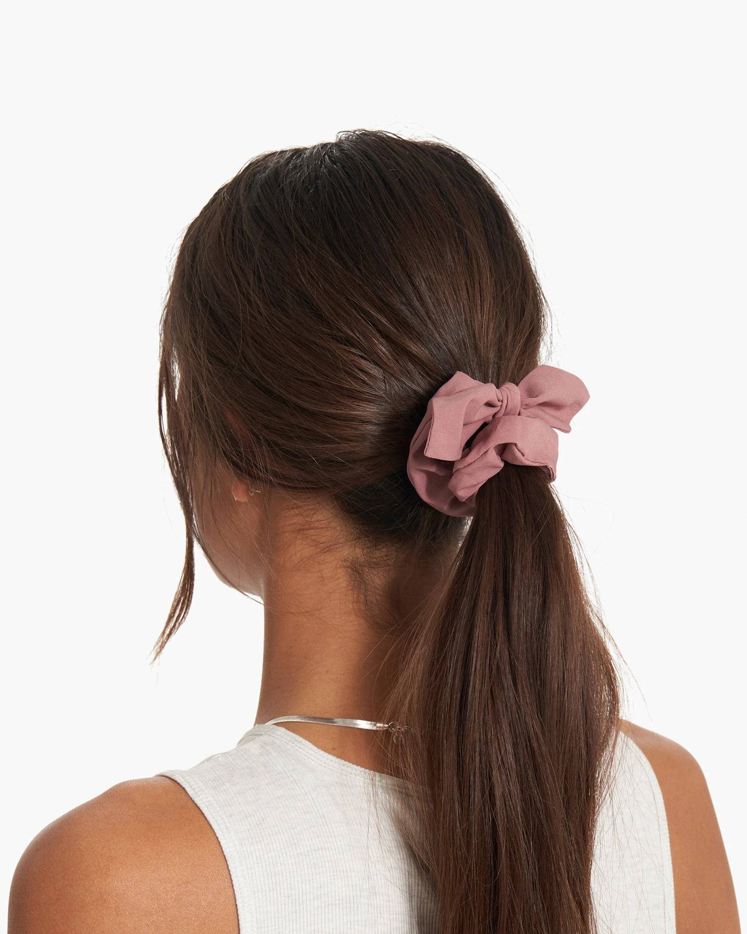 Tie Scrunchy | Marsala 2 Tie Scrunchy | Marsala - Image 2