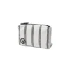 ALOHA-Mini Pouch | Black Charter Stripe