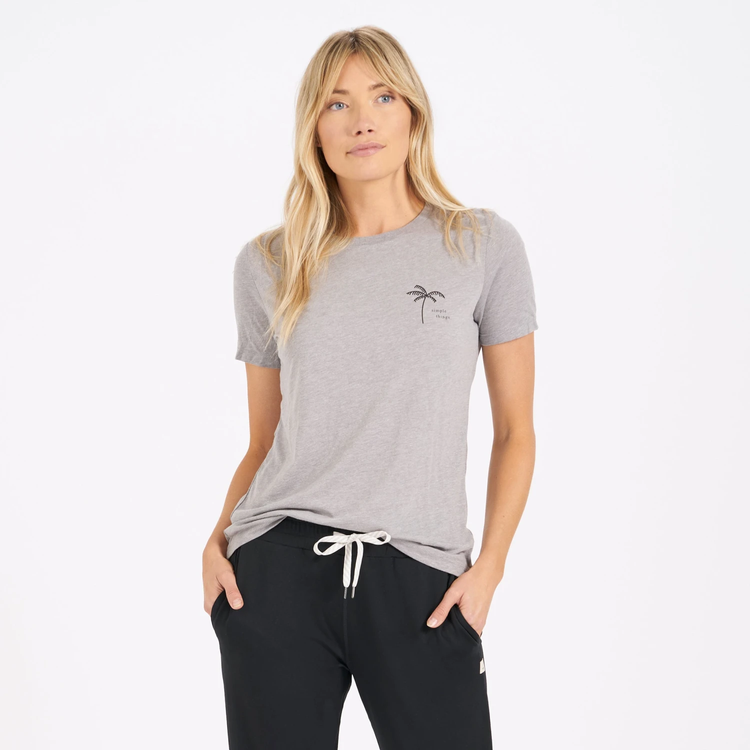 Simple Things Tee | Heather Grey 1 Simple Things Tee | Heather Grey