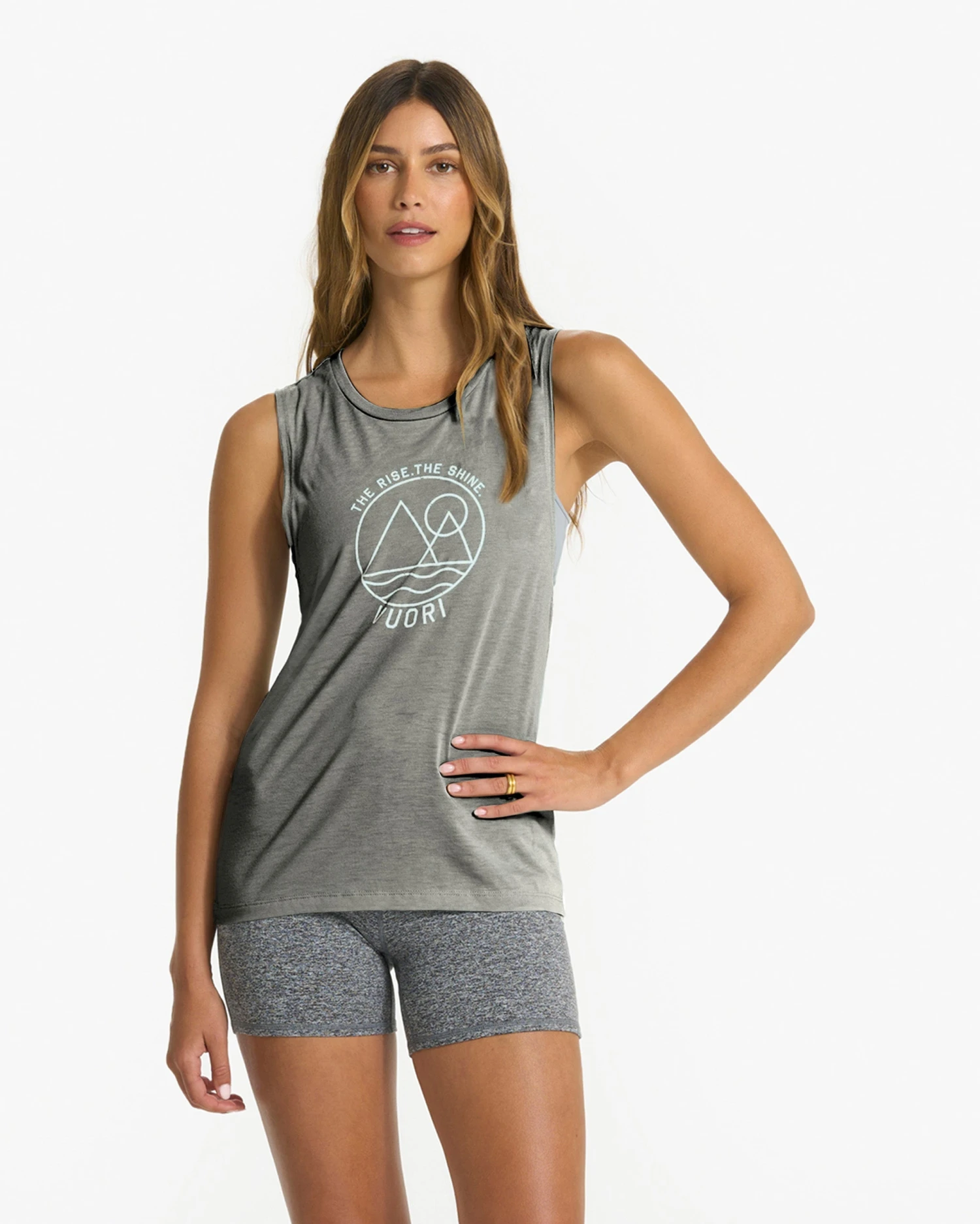 The Rise The Shine Tank | Dusty Pine 1 The Rise The Shine Tank | Dusty Pine