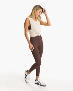 The Rise The Shine Tank | Heather Dust -Vuori Clothing Store VW952HDU FA23 W ECOMM printables FULL ALT 7