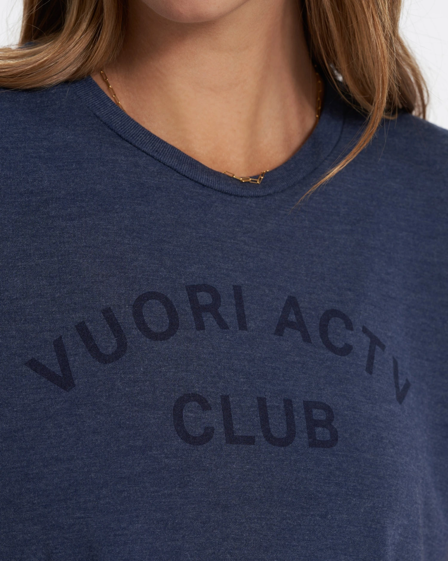 ACTV Club Tee | Navy Heather 3 ACTV Club Tee | Navy Heather - Image 3