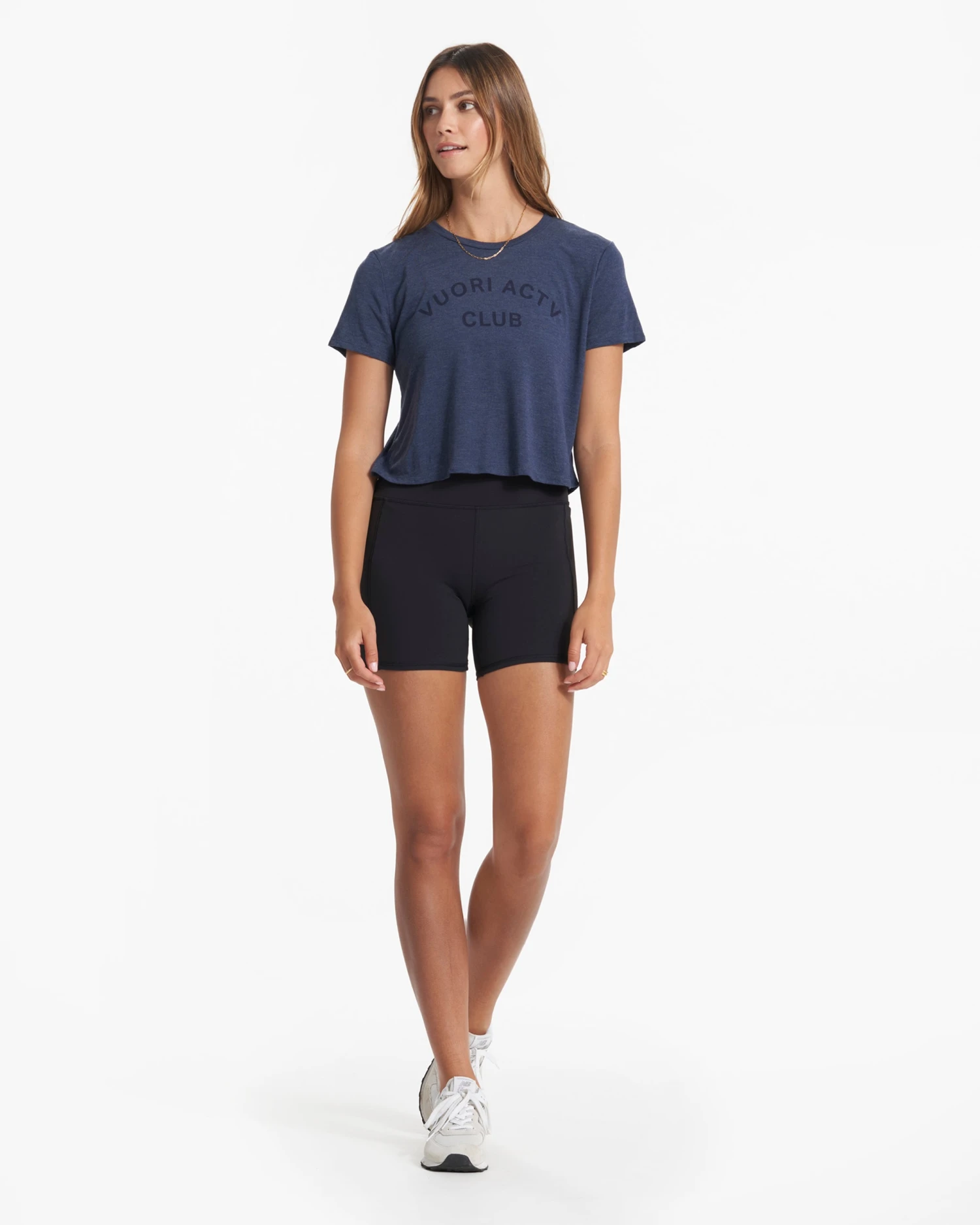 ACTV Club Tee | Navy Heather 4 ACTV Club Tee | Navy Heather - Image 4