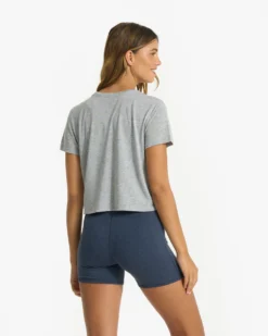 Good Morning Tee | Heather Grey -Vuori Clothing Store VW985HTG 1181 1