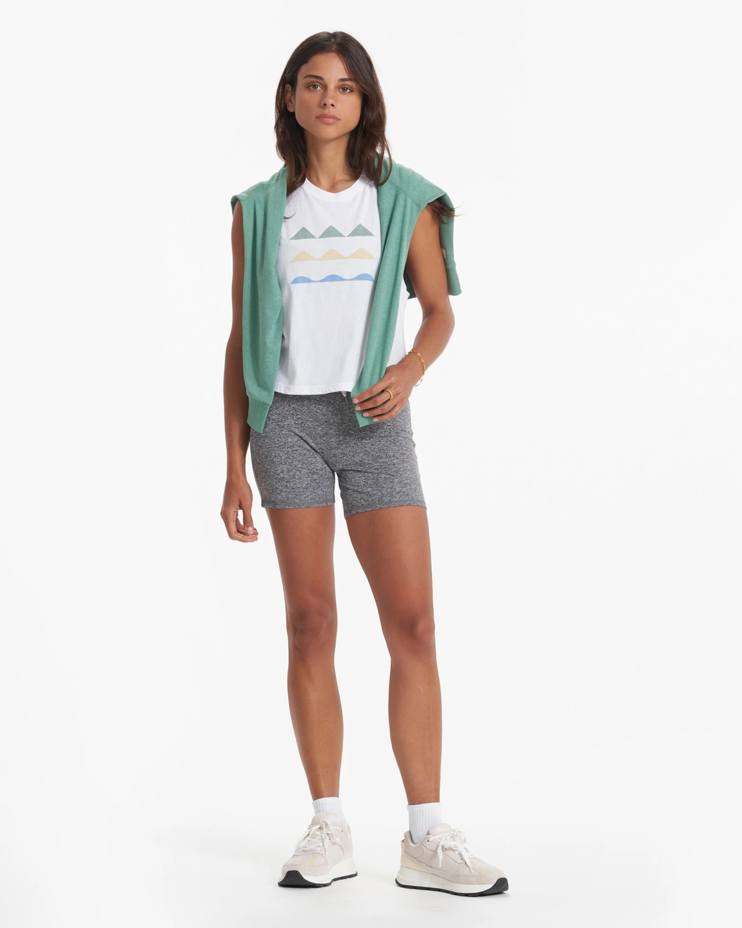 Horizons Tank | White 3 Horizons Tank | White - Image 3