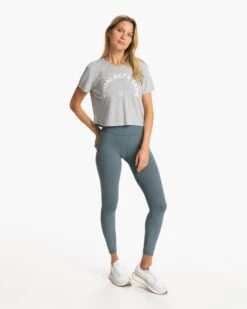 ACTV Club Tee 2.0 | Heather Grey -Vuori Clothing Store VW999HTG FA23 W ECOMM printables FULL ALT 7