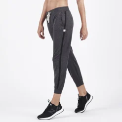 Performance Jogger | Charcoal Heather Stripe